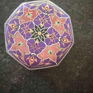 Meister Purple and Pink Decorative tin